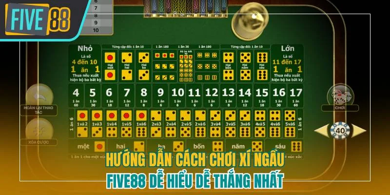 Cách chơi xí ngầu