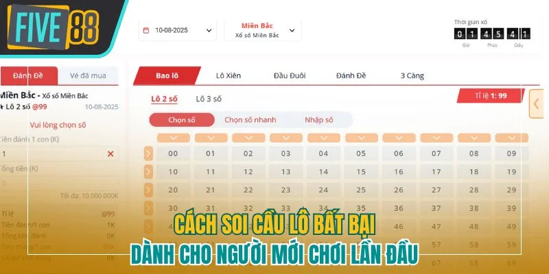 Cách soi cầu lô